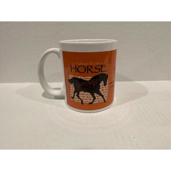Leanin' Tree Ceramic 12oz Coffee Mug "Advice from a Horse's - Picture 6 of 11